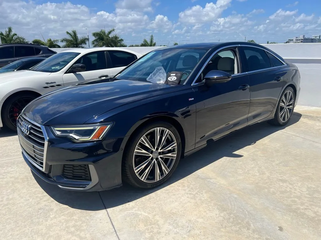 Blue 2019 Audi A6 3.0T Premium Plus for sale in Fishers, IN