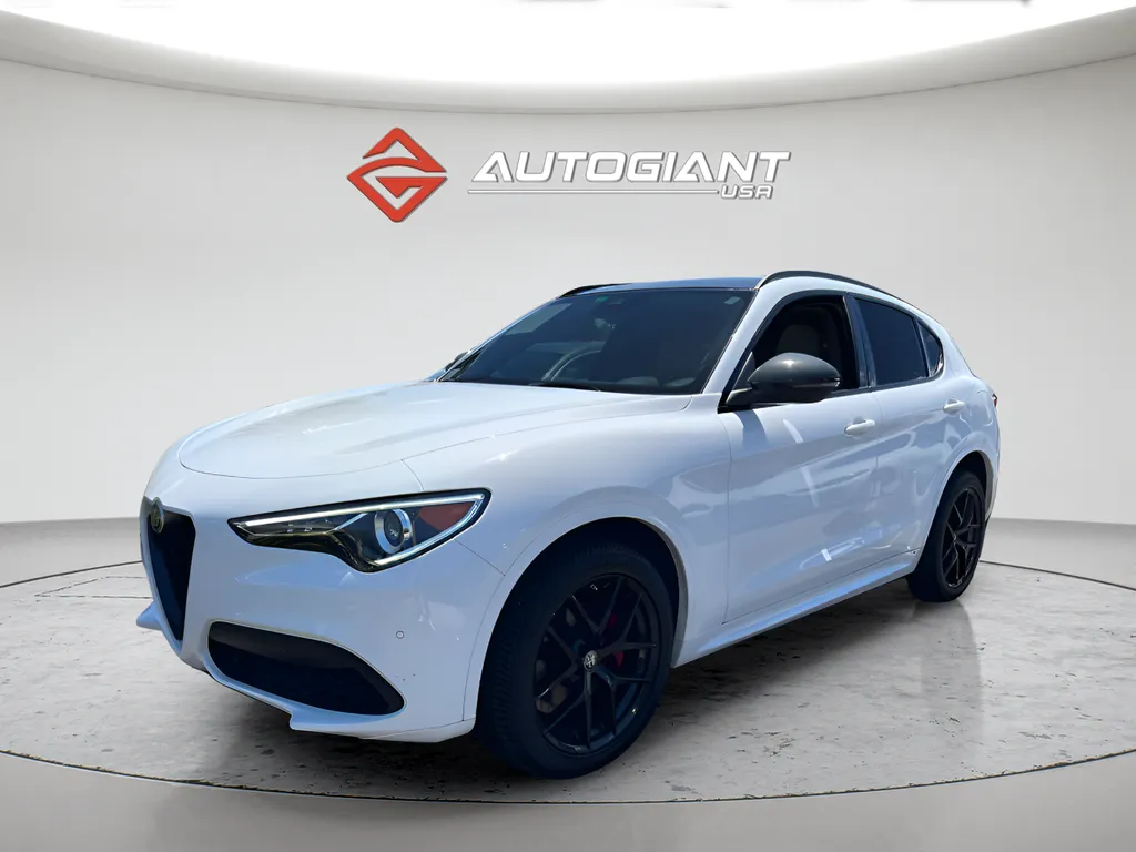 White 2021 Alfa Romeo Stelvio Ti for sale in Fishers, IN