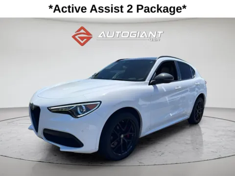 White 2021 Alfa Romeo Stelvio Ti for sale in Fishers, IN