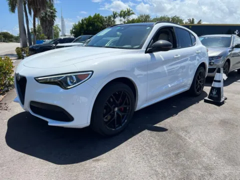 White 2021 Alfa Romeo Stelvio Ti for sale in Fishers, IN