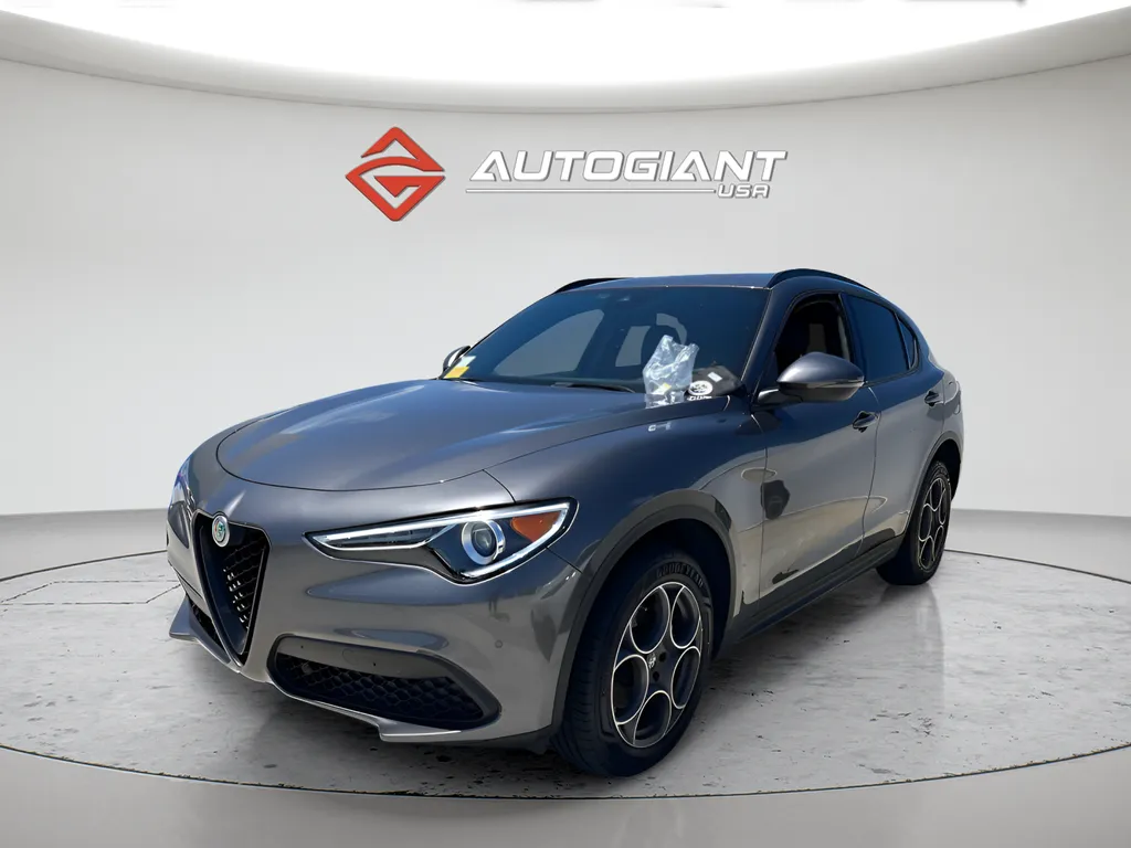 Gray 2022 Alfa Romeo Stelvio Sprint for sale in Fishers, IN