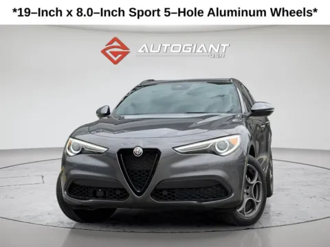 Gray 2022 Alfa Romeo Stelvio Sprint for sale in Fishers, IN