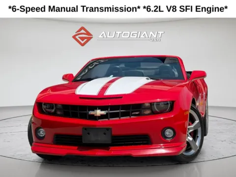 Red 2012 Chevrolet Camaro SS for sale in Fishers, IN