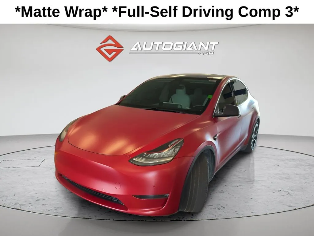 Red 2020 Tesla Model Y Performance for sale in Fishers, IN
