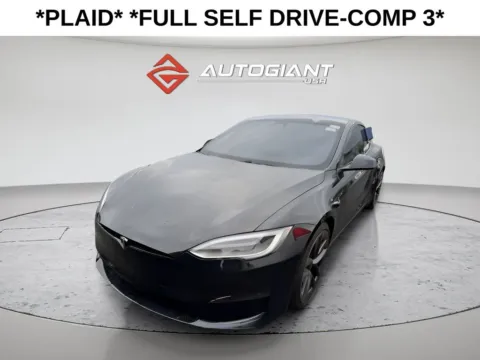 Black 2021 Tesla Model S Plaid for sale in Fishers, IN