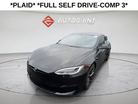 Black 2021 Tesla Model S Plaid for sale in Fishers, IN