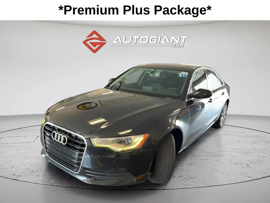 Black 2014 Audi A6 2.0T Premium Plus for sale in Fishers, IN