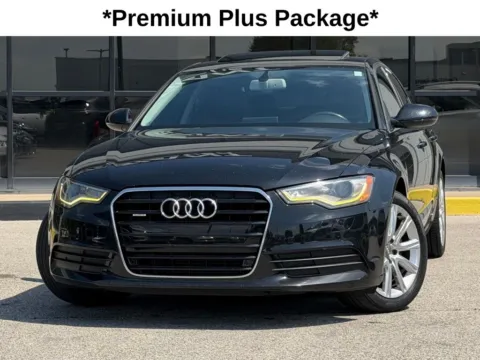 Black 2014 Audi A6 2.0T Premium Plus for sale in Fishers, IN