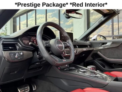 Black 2019 Audi S5 3.0T Prestige for sale in Fishers, IN