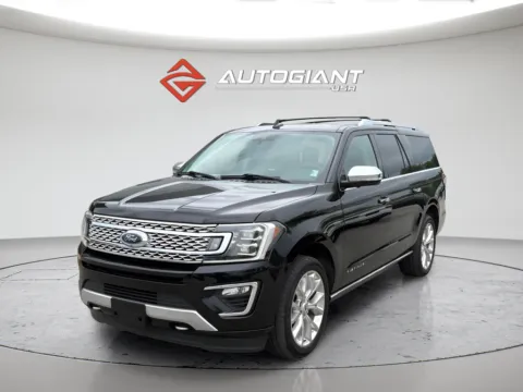 Black 2019 Ford Expedition Max Platinum for sale in Fishers, IN