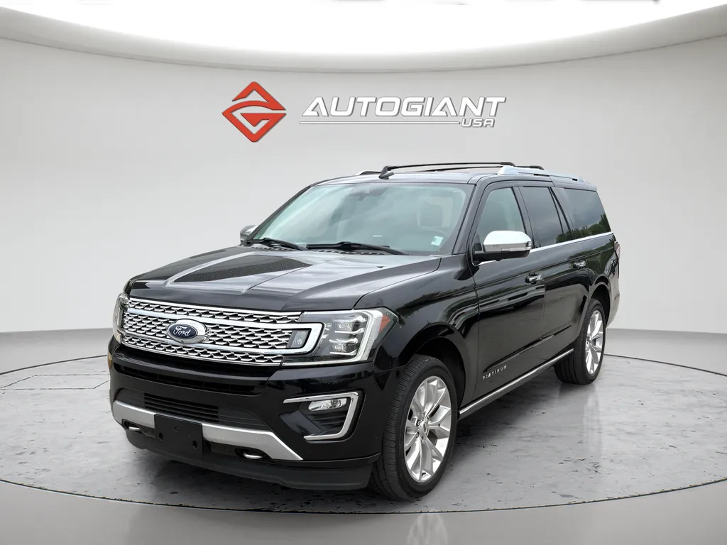 Black 2019 Ford Expedition Max Platinum for sale in Fishers, IN