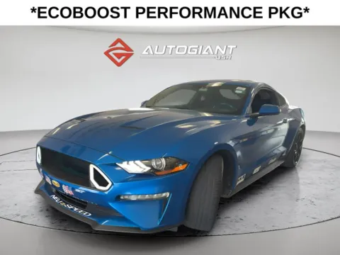 Blue 2019 Ford Mustang EcoBoost for sale in Fishers, IN