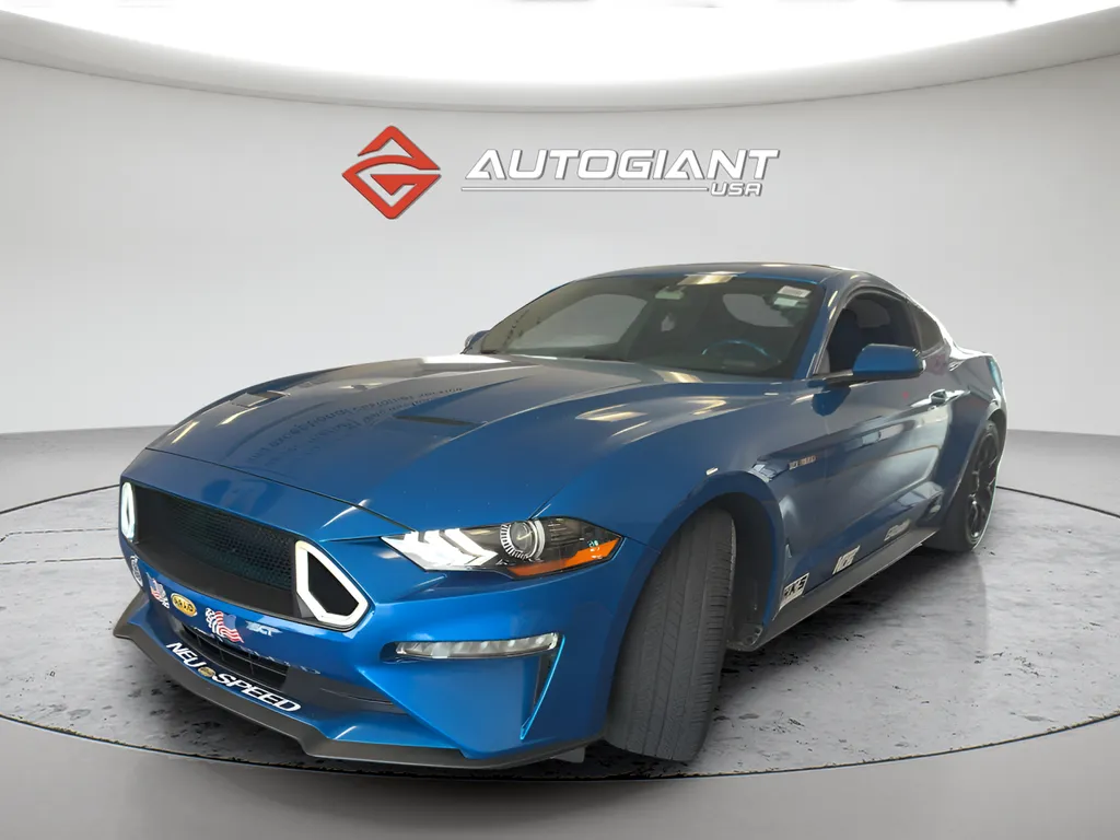 Blue 2019 Ford Mustang EcoBoost for sale in Fishers, IN