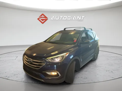 Blue 2018 Hyundai Santa Fe Sport 2.0T Ultimate for sale in Fishers, IN