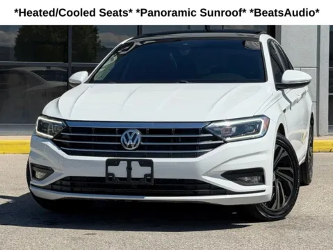 White 2019 Volkswagen Jetta SEL Premium for sale in Fishers, IN