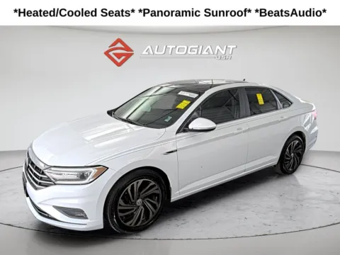 White 2019 Volkswagen Jetta SEL Premium for sale in Fishers, IN