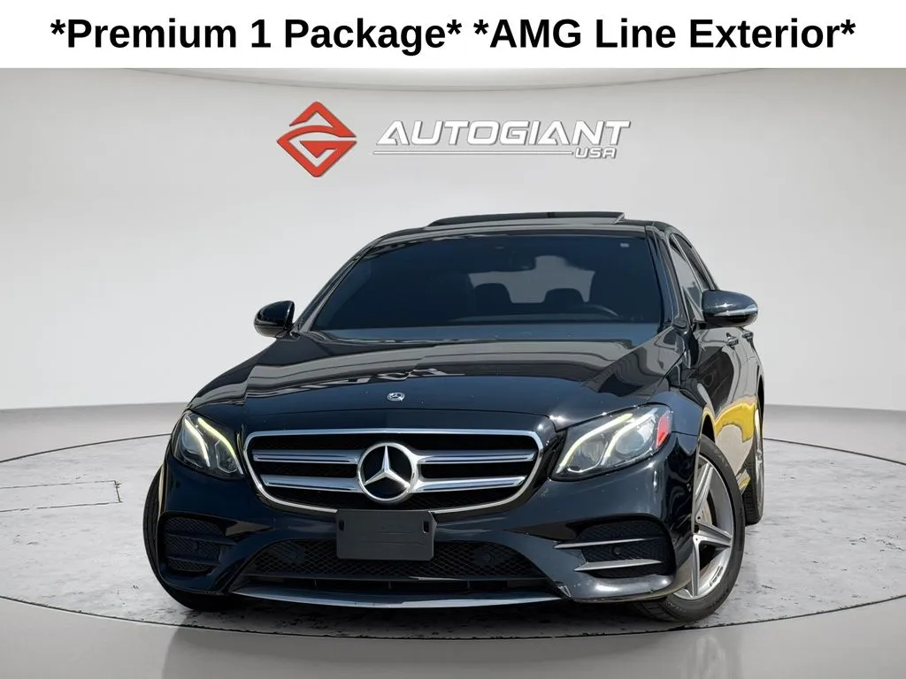 Black 2018 Mercedes-Benz E-Class E 300 for sale in Fishers, IN