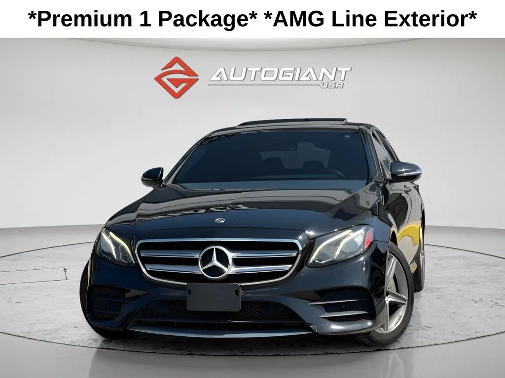 Black 2018 Mercedes-Benz E-Class E 300 for sale in Fishers, IN