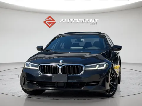 Black 2021 BMW 5 Series 540i xDrive for sale in Fishers, IN
