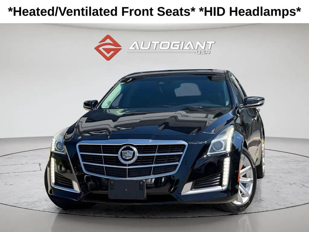 Black 2014 Cadillac CTS 2.0L Turbo Luxury for sale in Fishers, IN