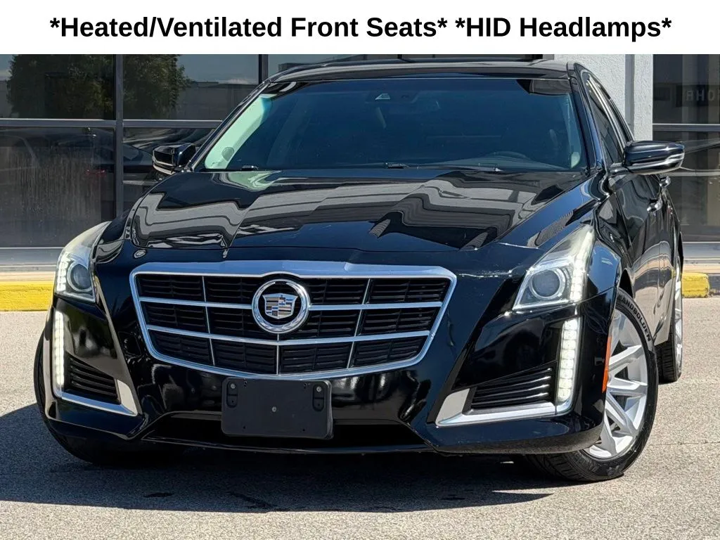 Black 2014 Cadillac CTS 2.0L Turbo Luxury for sale in Fishers, IN