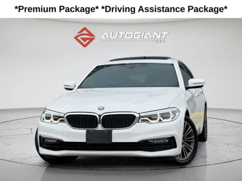 White 2018 BMW 5 Series 530e iPerformance for sale in Fishers, IN