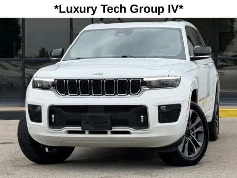 White 2022 Jeep Grand Cherokee L Overland for sale in Fishers, IN