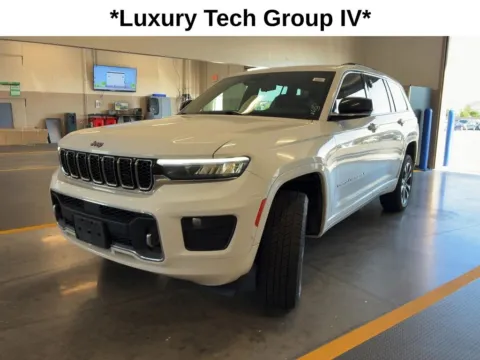 White 2022 Jeep Grand Cherokee L Overland for sale in Fishers, IN
