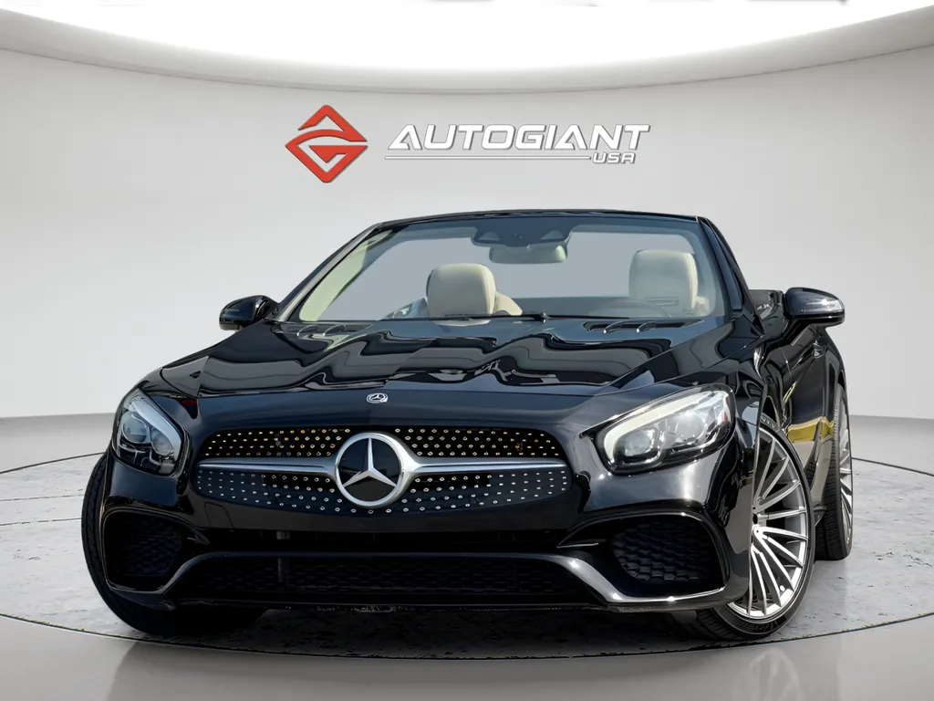 Black 2018 Mercedes-Benz SL-Class SL 450 for sale in Fishers, IN