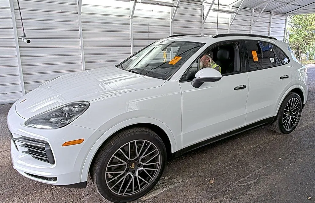 White 2021 Porsche Cayenne S for sale in Fishers, IN