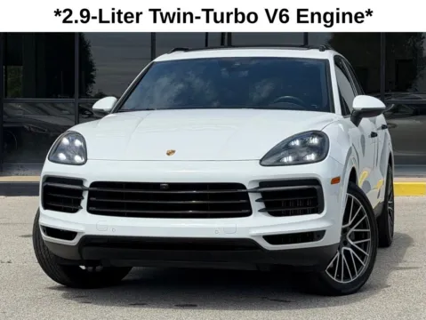 White 2021 Porsche Cayenne S for sale in Fishers, IN