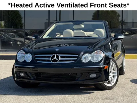 Black 2009 Mercedes-Benz CLK 350 for sale in Fishers, IN