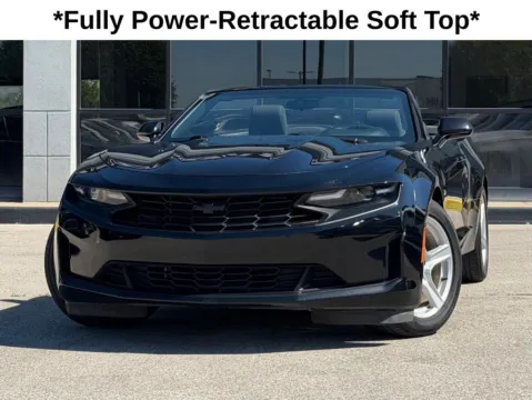 Black 2020 Chevrolet Camaro 1LT for sale in Fishers, IN