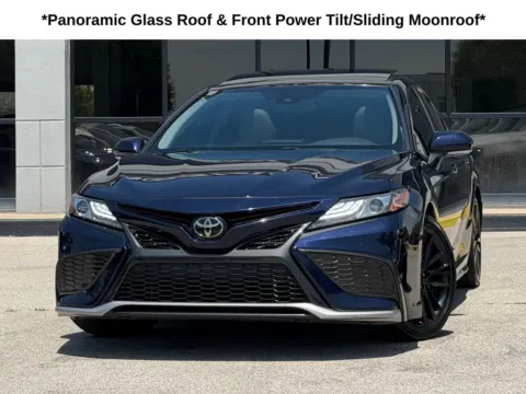 Blue 2022 Toyota Camry XSE for sale in Fishers, IN