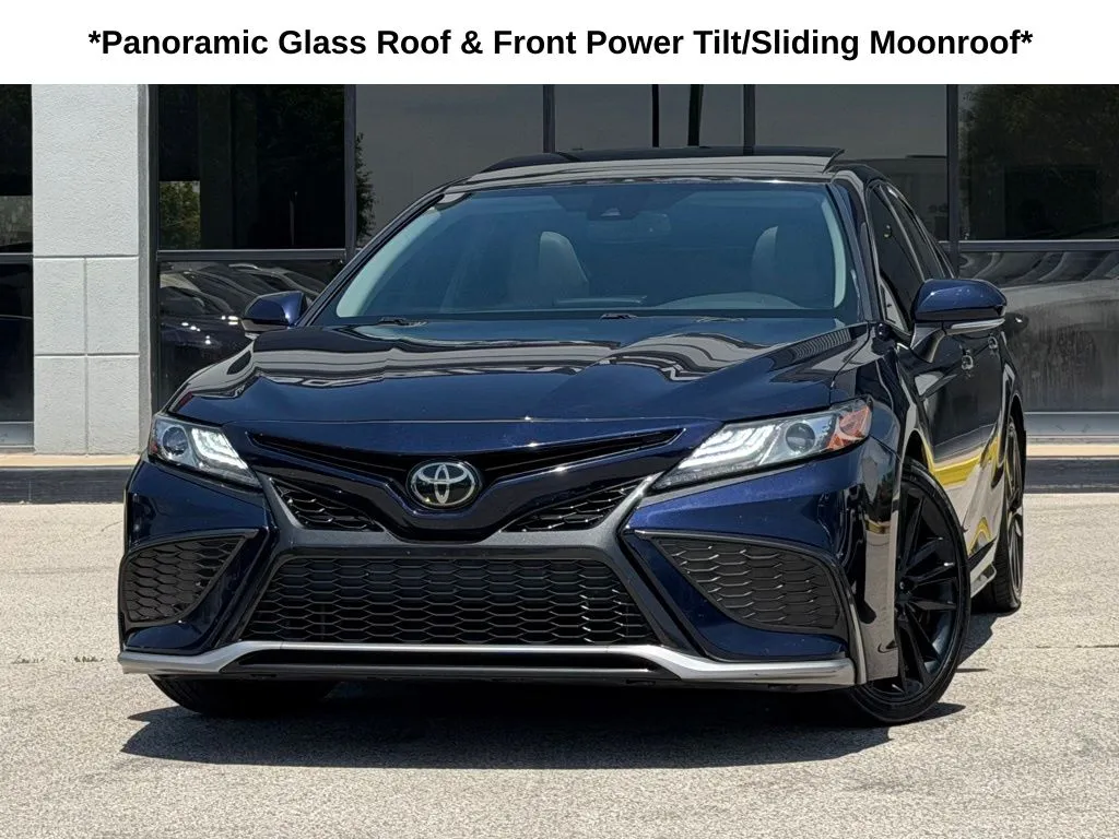 Blue 2022 Toyota Camry XSE for sale in Fishers, IN