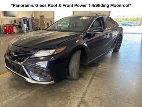 Blue 2022 Toyota Camry XSE for sale in Fishers, IN