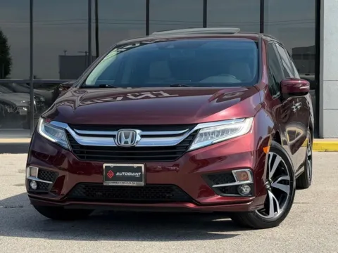 Red 2019 Honda Odyssey Elite for sale in Fishers, IN