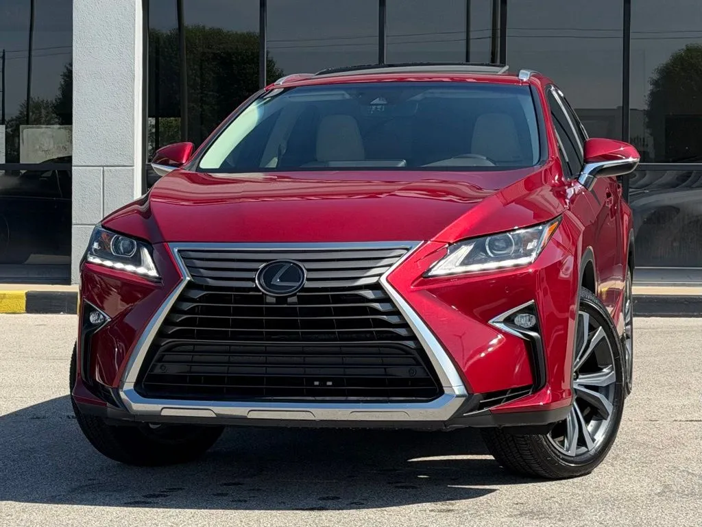 Red 2019 Lexus RX 350 for sale in Fishers, IN