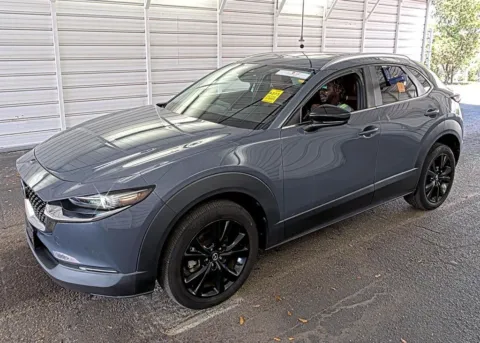 Gray 2022 Mazda CX-30 2.5 S Carbon Edition for sale in Fishers, IN