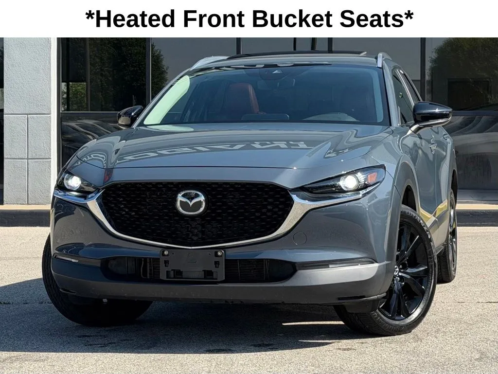 Gray 2022 Mazda CX-30 2.5 S Carbon Edition for sale in Fishers, IN