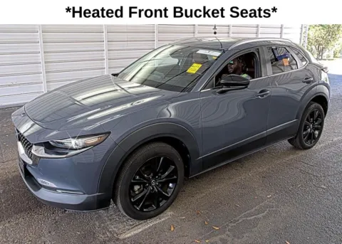 Gray 2022 Mazda CX-30 2.5 S Carbon Edition for sale in Fishers, IN