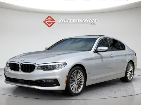 Silver 2018 BMW 5 Series 530i for sale in Fishers, IN