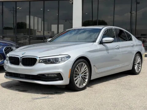 Silver 2018 BMW 5 Series 530i for sale in Fishers, IN