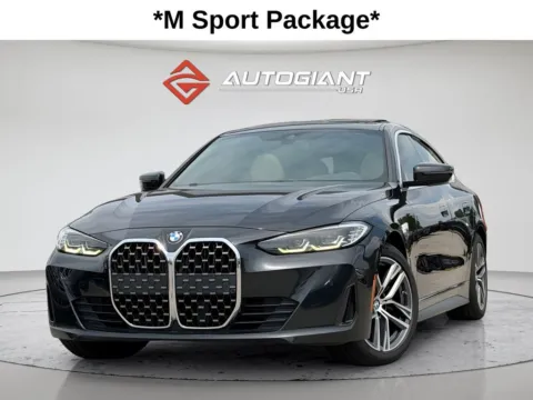 Black 2023 BMW 4 Series 430i Gran Coupe for sale in Fishers, IN