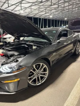 Gray 2019 Ford Mustang GT Premium for sale in Indianapolis, IN