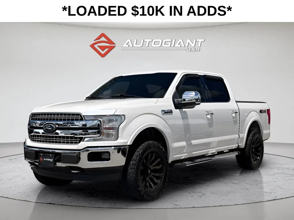 White 2019 Ford F-150 Lariat for sale in Fishers, IN
