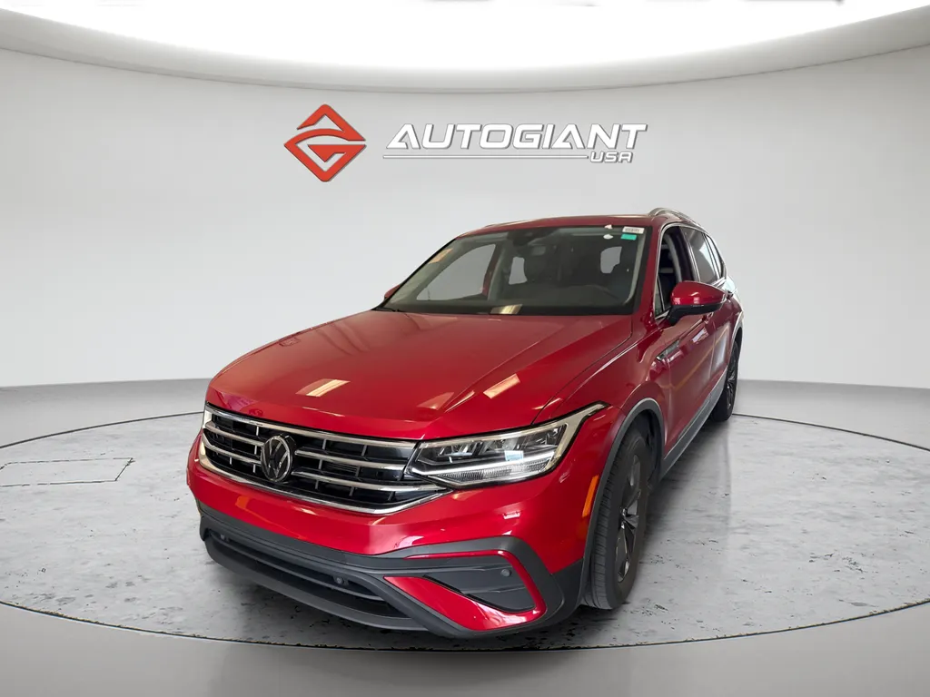 Red 2023 Volkswagen Tiguan 2.0T SE for sale in Fishers, IN