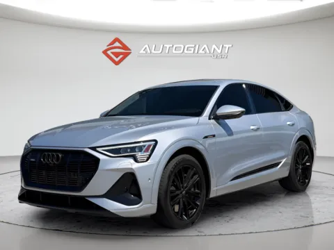 Silver 2021 Audi e-tron Sportback Premium Plus for sale in Fishers, IN