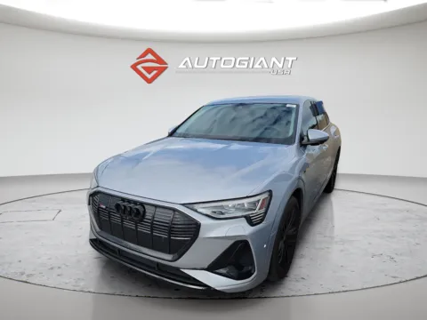 Silver 2021 Audi e-tron Sportback Premium Plus for sale in Fishers, IN