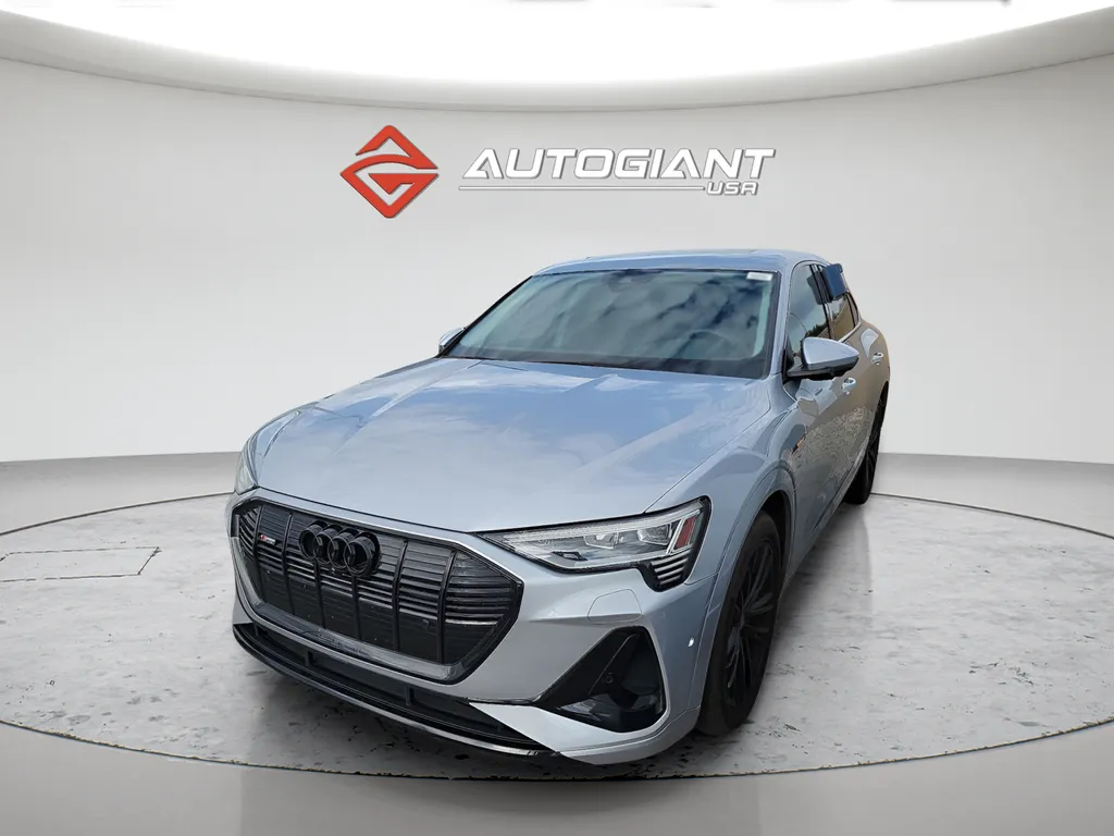 Silver 2021 Audi e-tron Sportback Premium Plus for sale in Fishers, IN